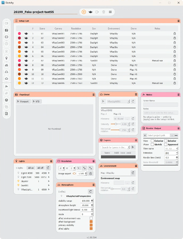 Sketchy, light theme